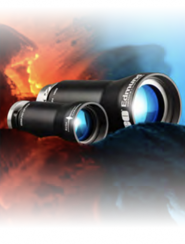 Lenses inbetween a hot, firey environment and a cool, icy environment