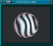 Interferogram of PCX lens showing edge-roll
