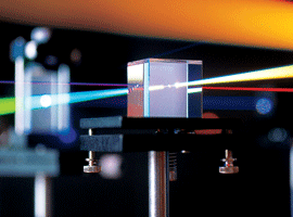 Cube Beamsplitter Setup