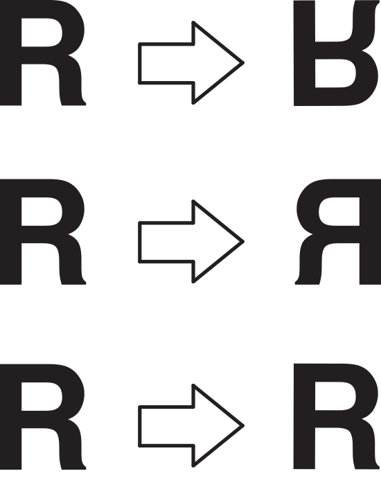Inversion, Reversion, and Rotation